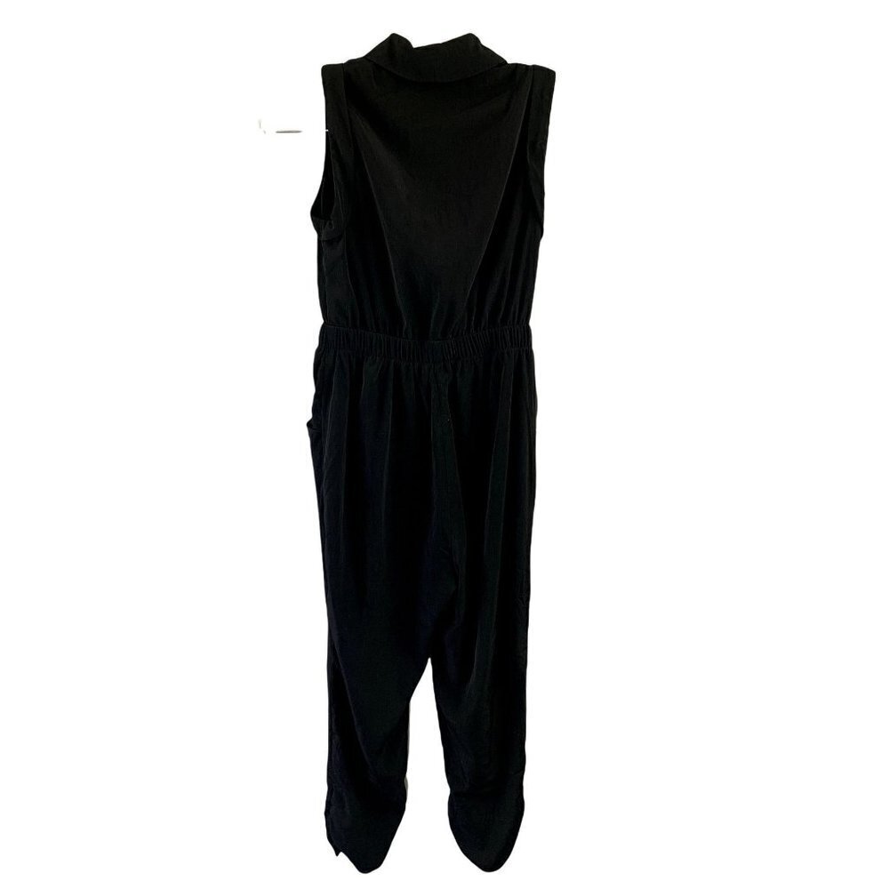 Sparkle & Fade Women's Sleeveless Jumpsuit   XS Black - Picture 2 of 5